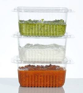 VASCHETTE IN PLA BIOCOMPOSTABILI